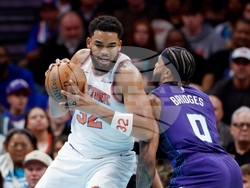 Knicks Hornets Basketball
