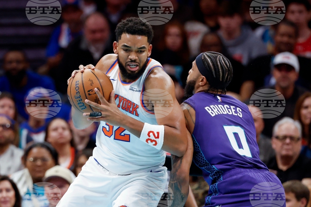 Knicks Hornets Basketball