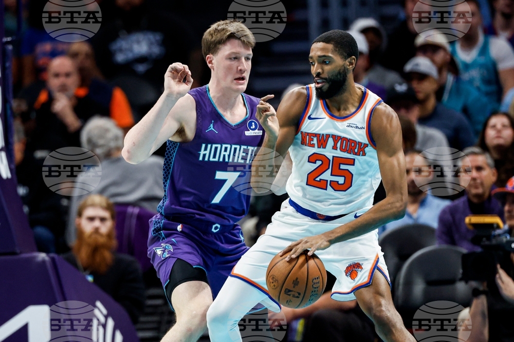 Knicks Hornets Basketball