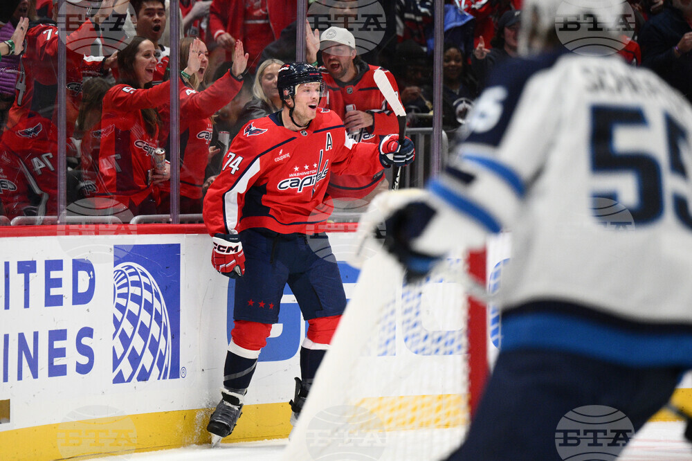 Jets Capitals Hockey