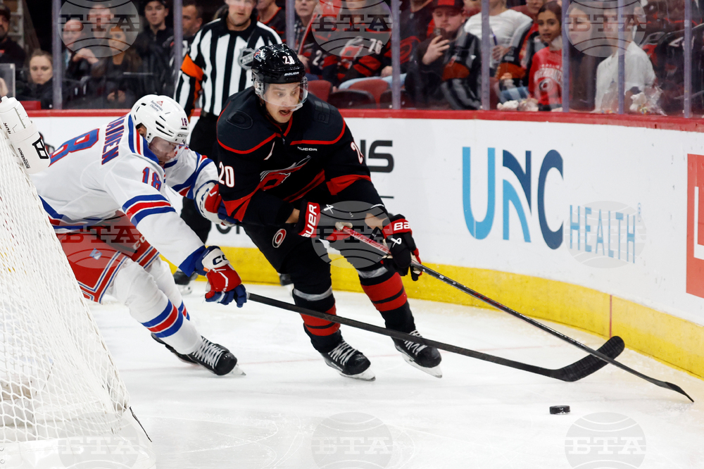 Rangers Hurricanes Hockey