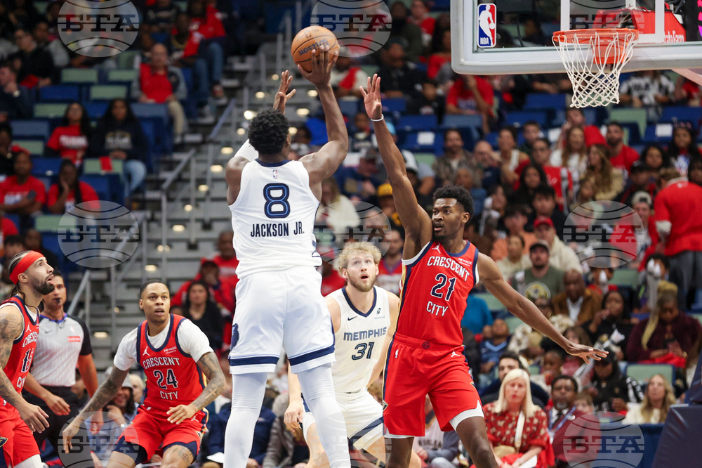 Grizzlies Pelicans Basketball