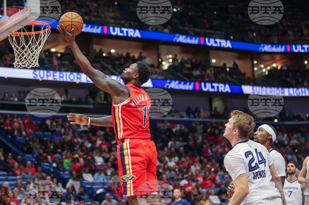 Grizzlies Pelicans Basketball