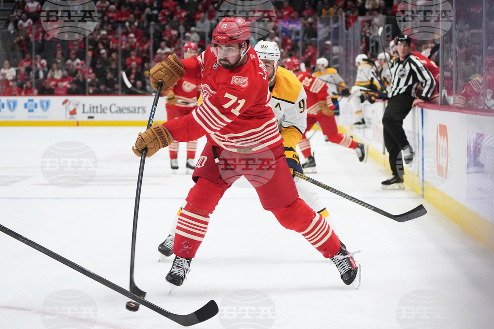 Predators Red Wings Hockey