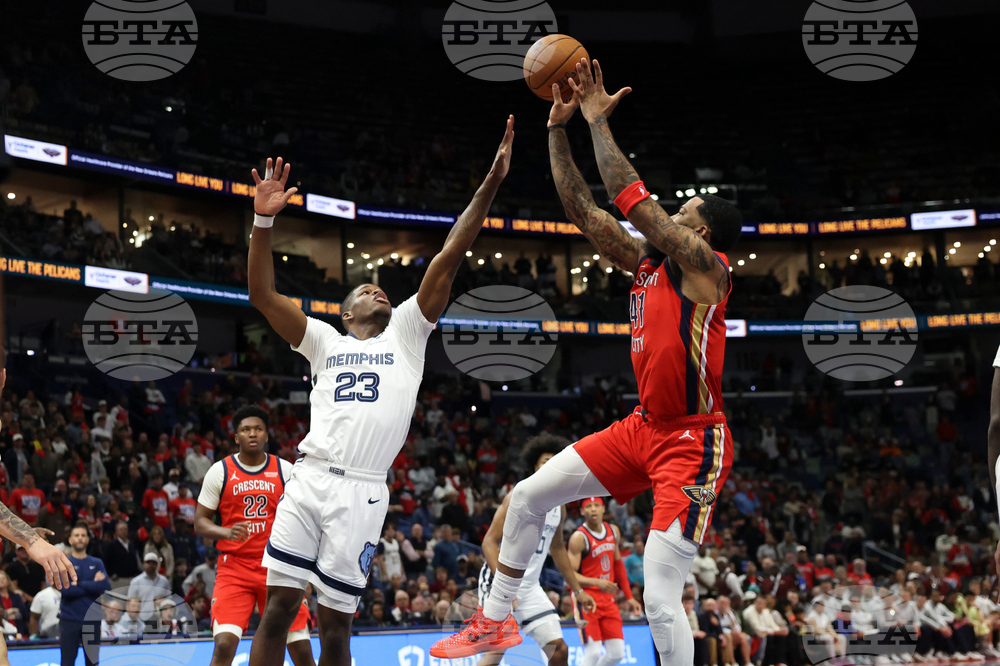 Grizzlies Pelicans Basketball