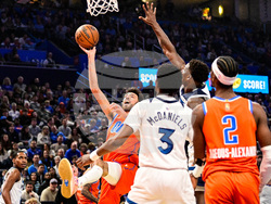 Timberwolves Thunder Basketball