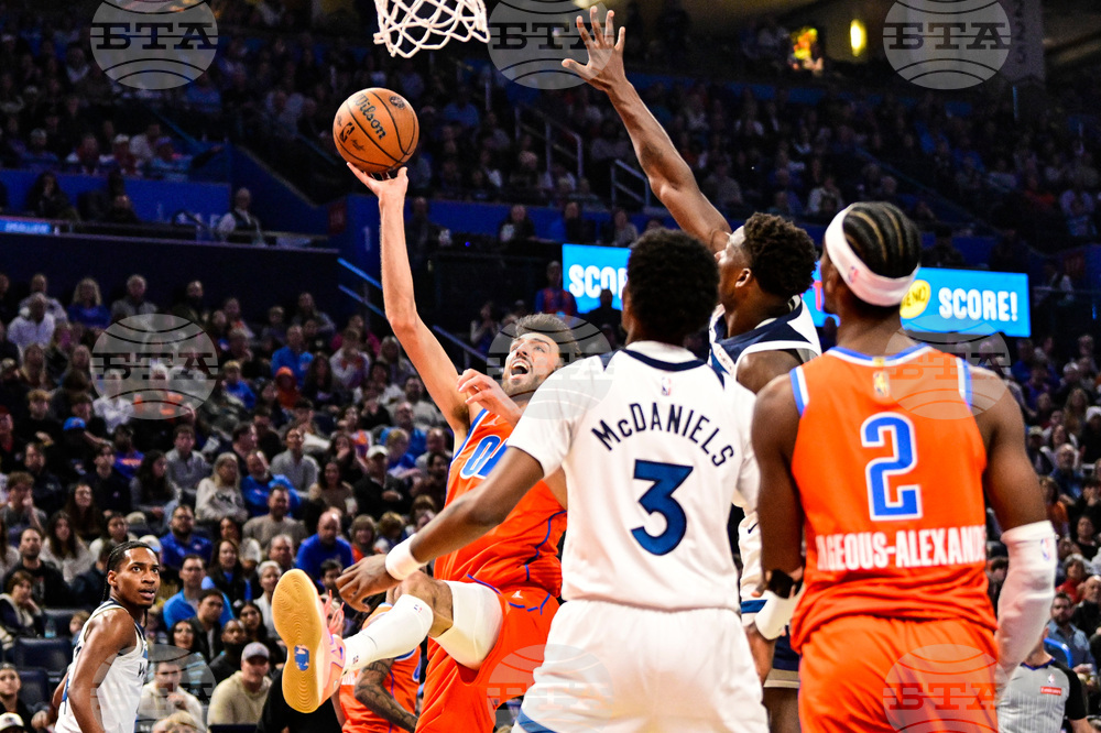 Timberwolves Thunder Basketball