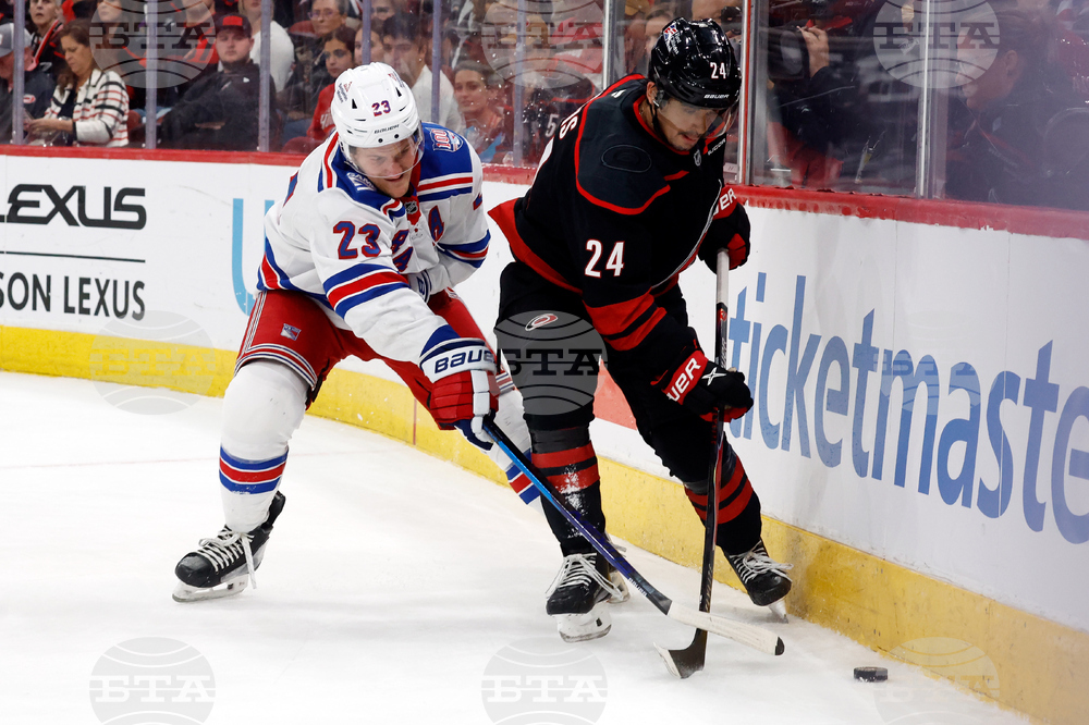 Rangers Hurricanes Hockey