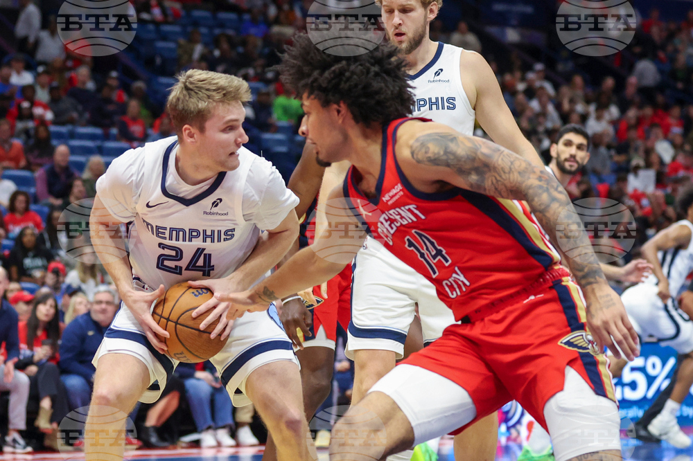 Grizzlies Pelicans Basketball