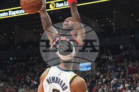 Pacers Raptors Basketball