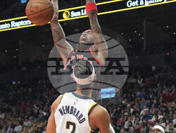 Pacers Raptors Basketball