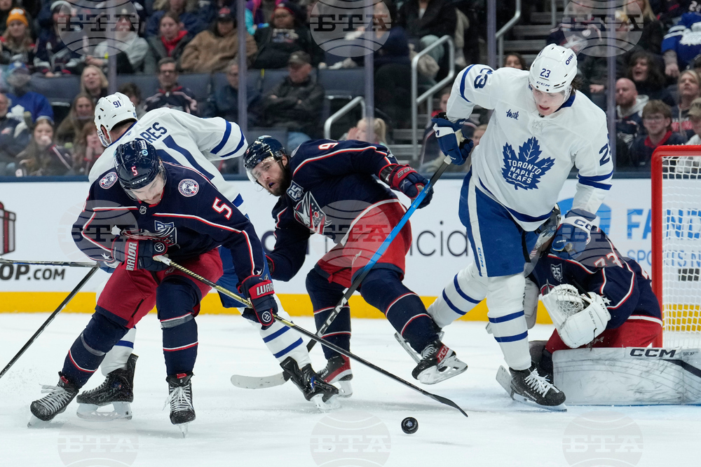 Maple Leafs Blue Jackets Hockey