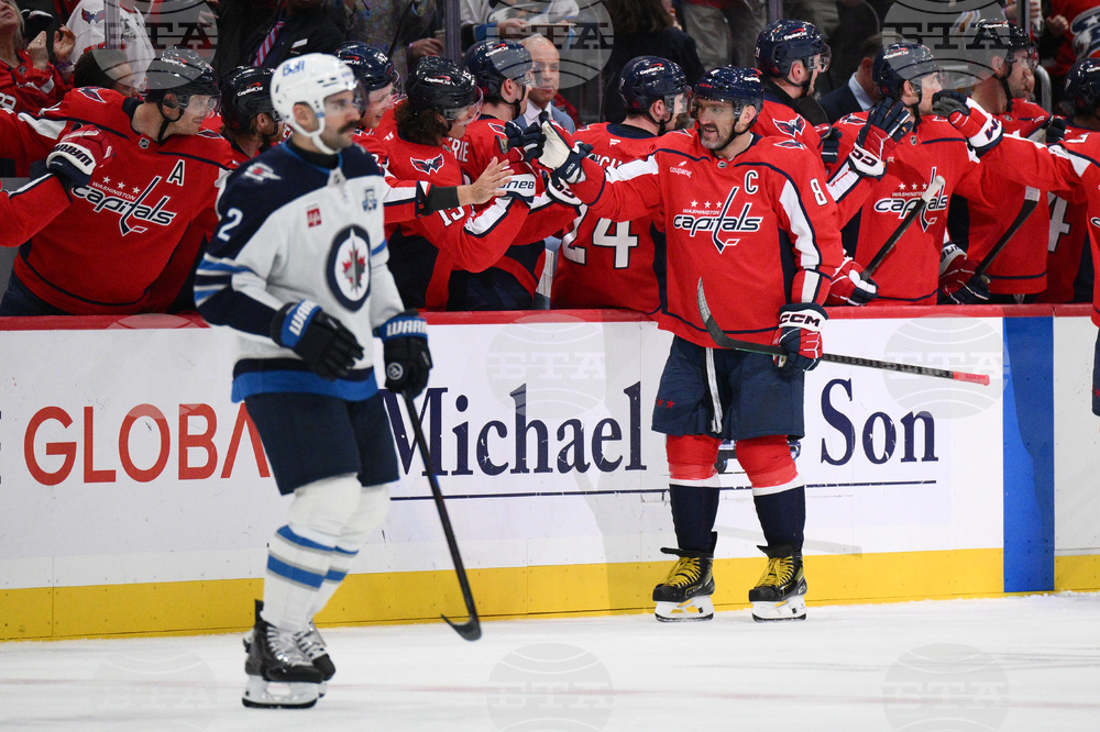 Jets Capitals Hockey