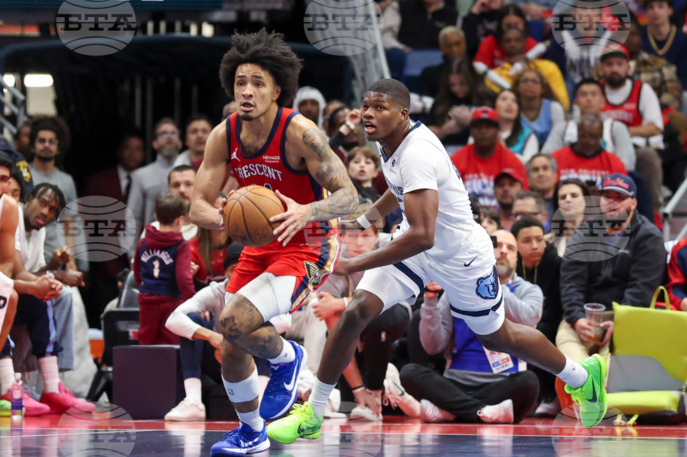 Grizzlies Pelicans Basketball