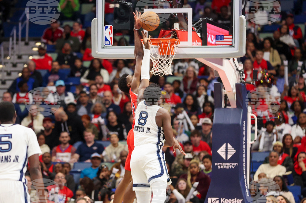 Grizzlies Pelicans Basketball