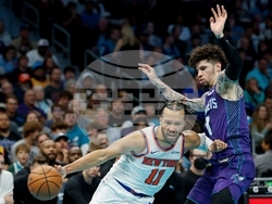 Knicks Hornets Basketball