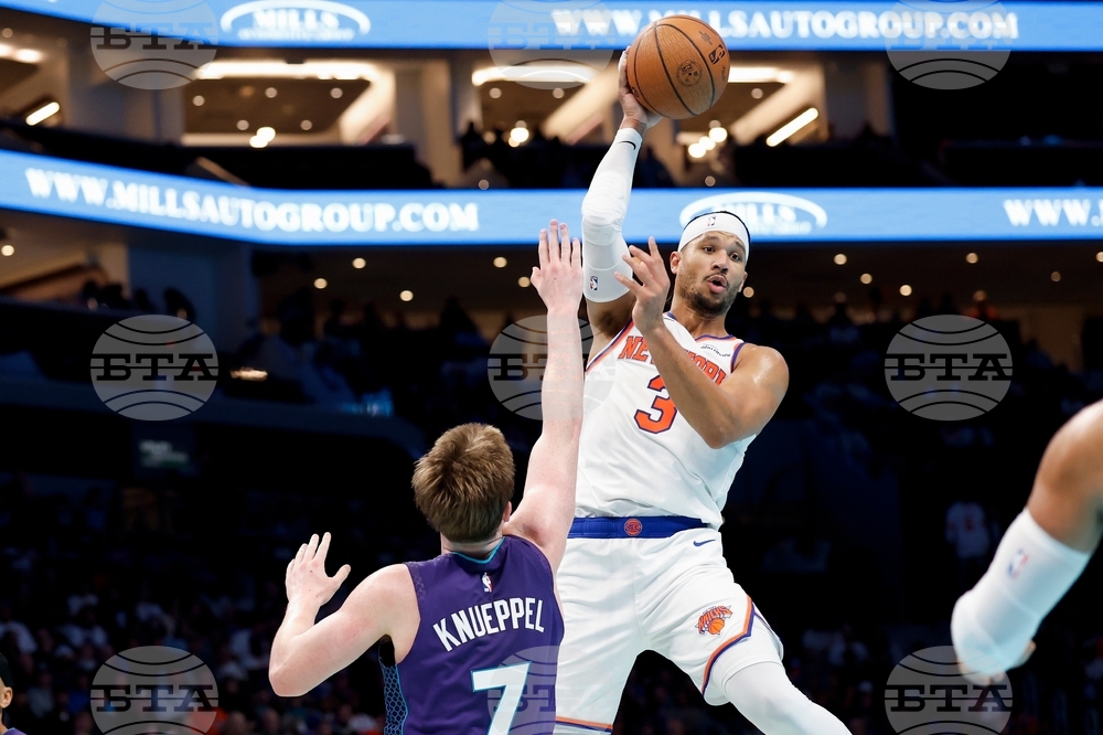 Knicks Hornets Basketball