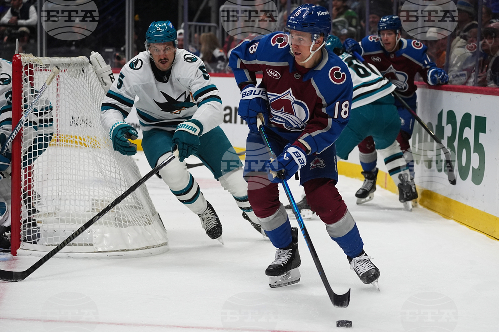 Sharks Avalanche Hockey