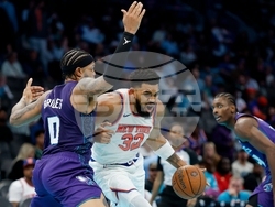 Knicks Hornets Basketball