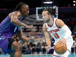 Knicks Hornets Basketball