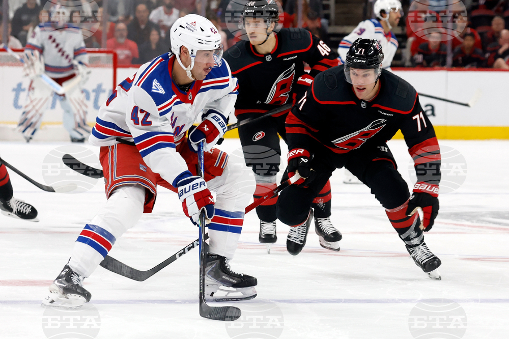 Rangers Hurricanes Hockey