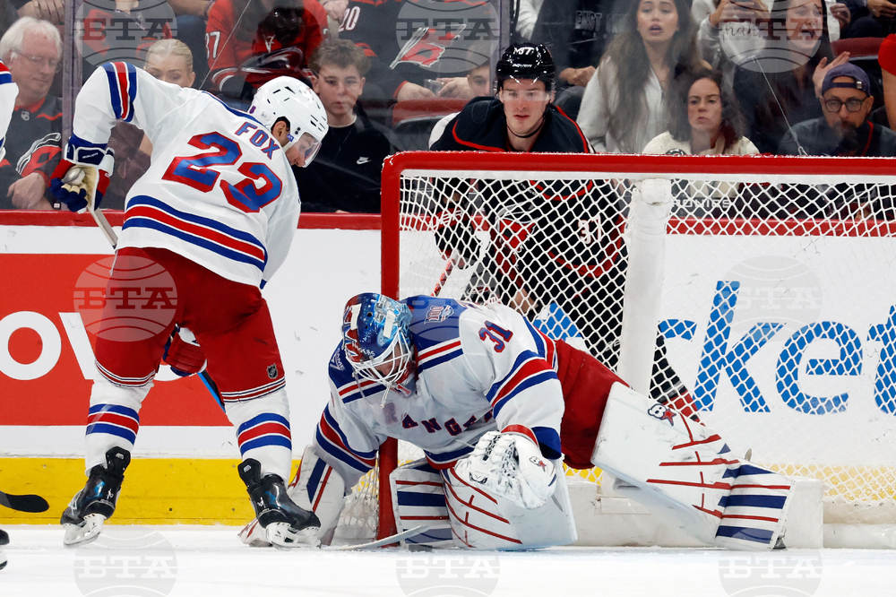 Rangers Hurricanes Hockey