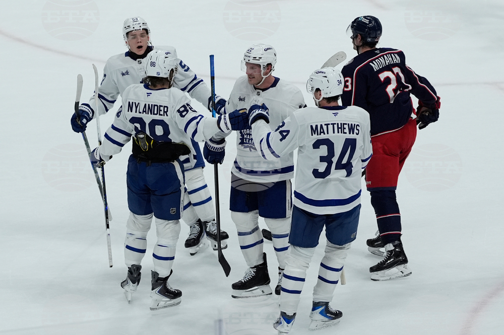 Maple Leafs Blue Jackets Hockey