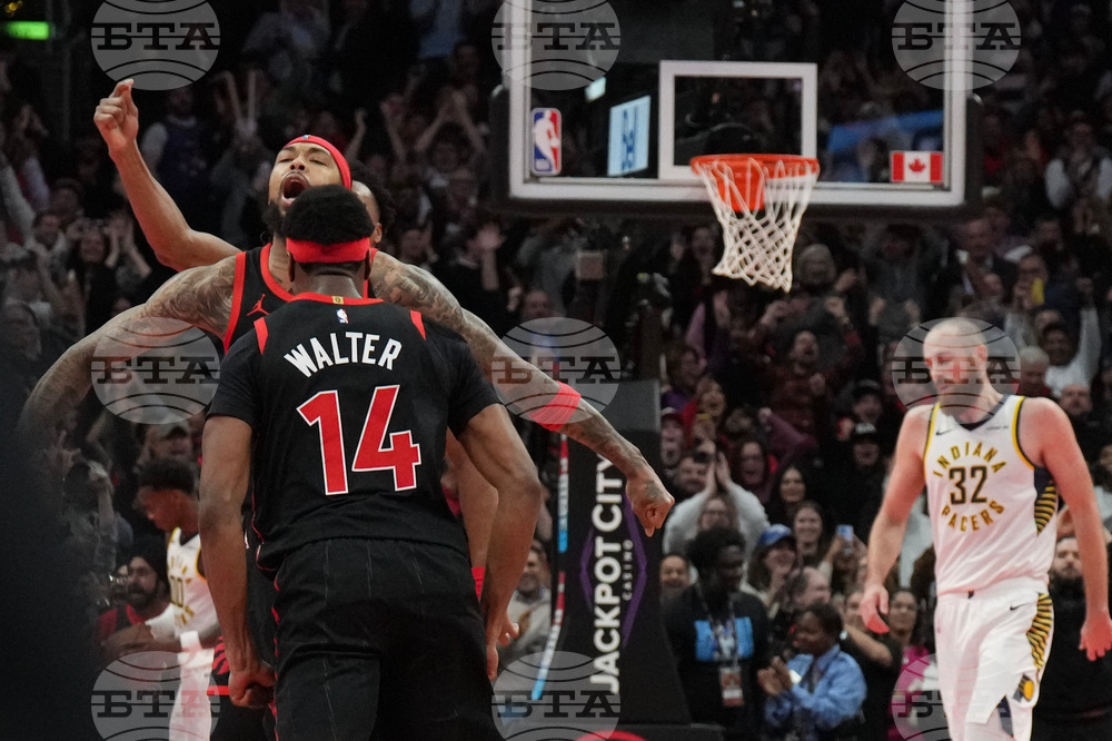 Pacers Raptors Basketball