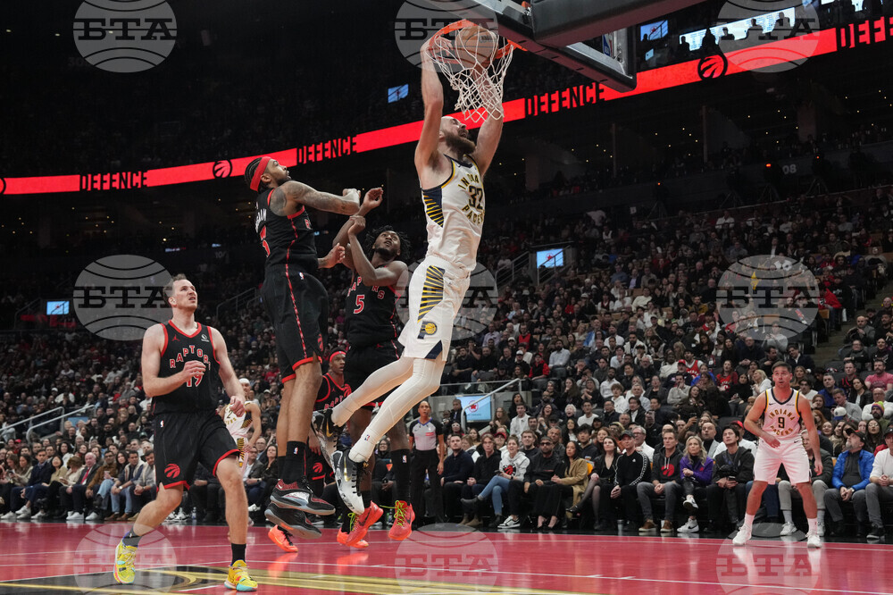 Pacers Raptors Basketball