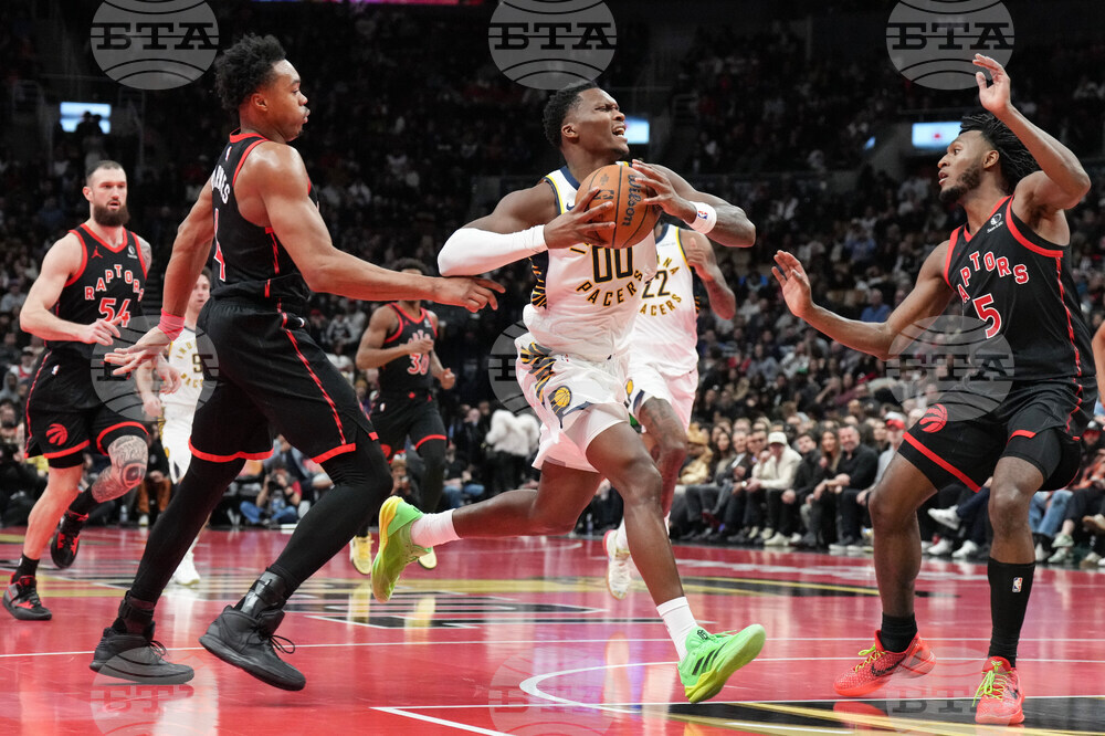 Pacers Raptors Basketball