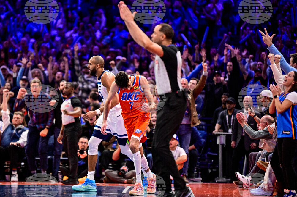 Timberwolves Thunder Basketball