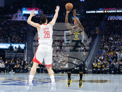 Rockets Warriors Basketball