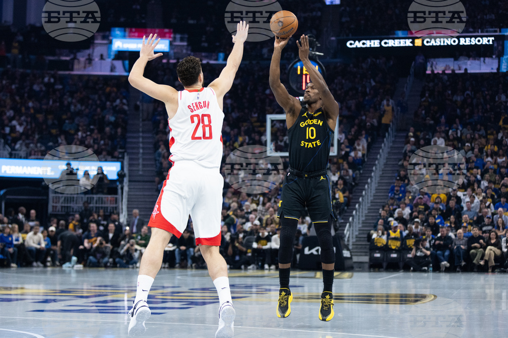 Rockets Warriors Basketball