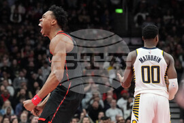 Pacers Raptors Basketball
