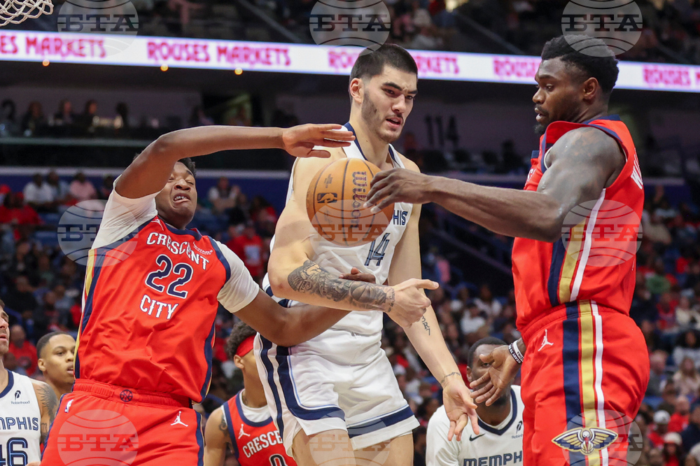 Grizzlies Pelicans Basketball