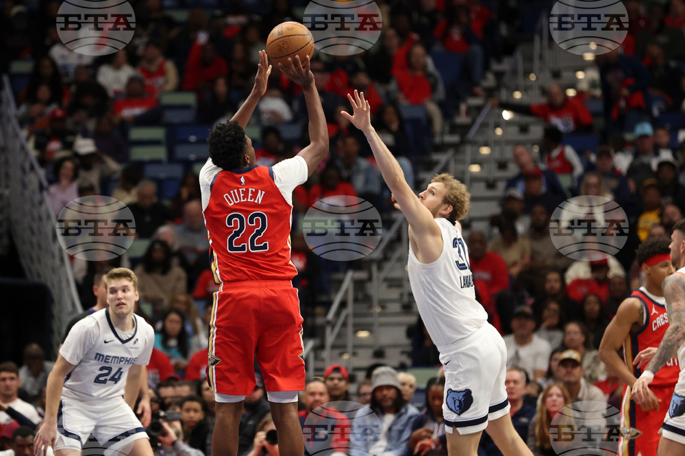 Grizzlies Pelicans Basketball