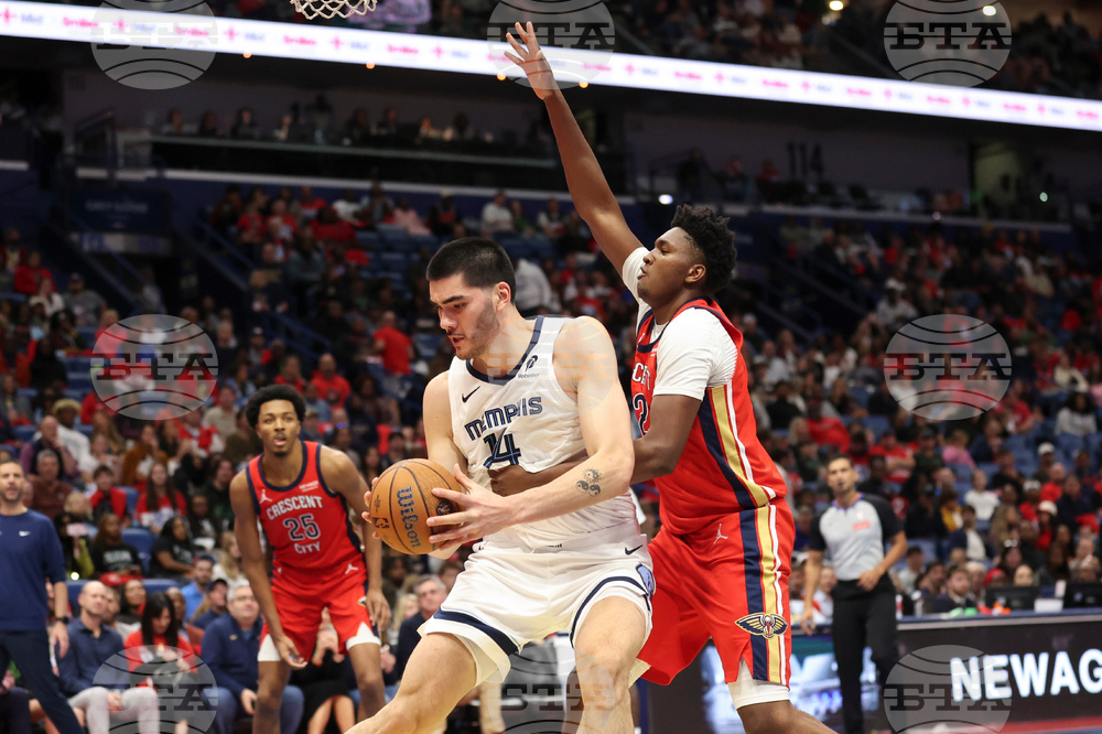 Grizzlies Pelicans Basketball