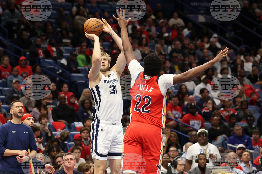 Grizzlies Pelicans Basketball