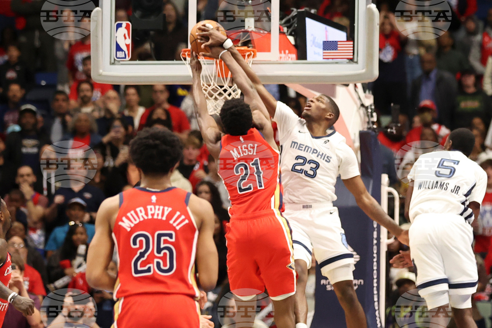 Grizzlies Pelicans Basketball