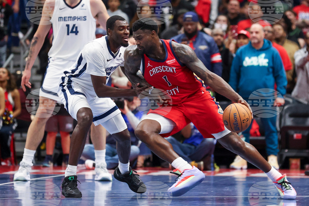 Grizzlies Pelicans Basketball