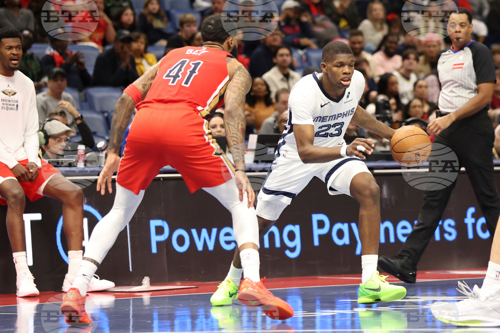 Grizzlies Pelicans Basketball