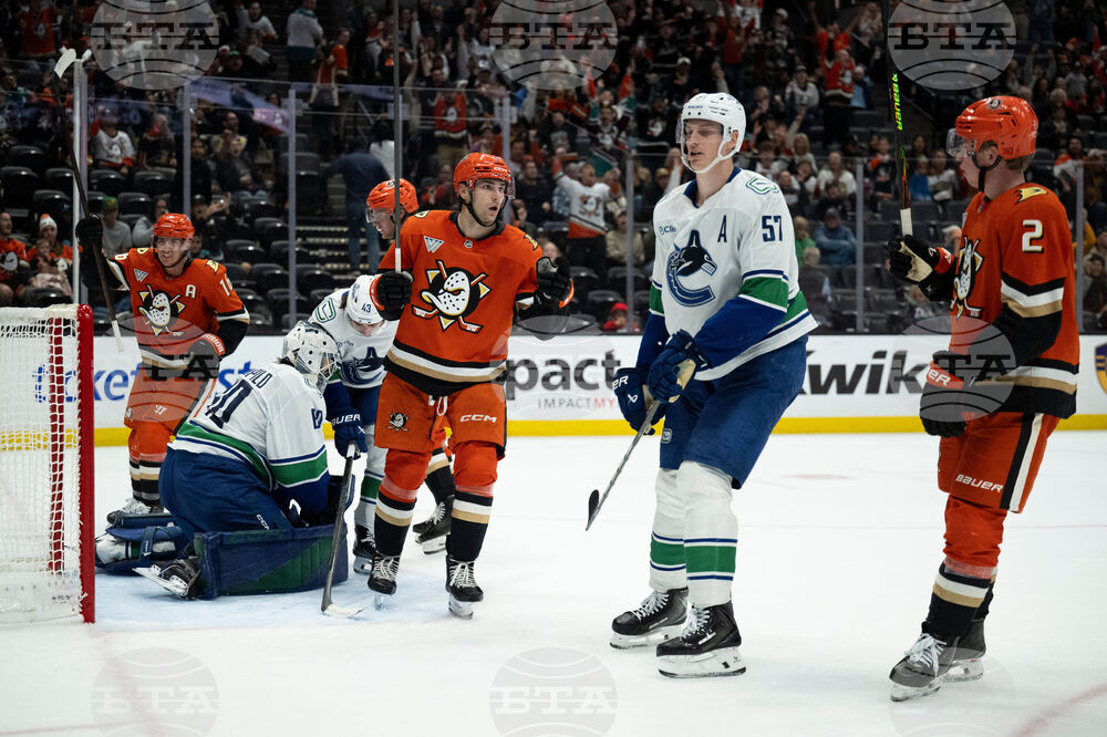 Canucks Ducks Hockey