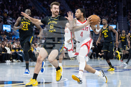 Rockets Warriors Basketball