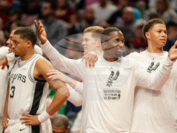 Spurs Trail Blazers Basketball