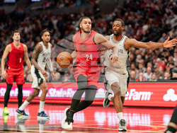 Spurs Trail Blazers Basketball