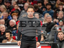 Spurs Trail Blazers Basketball