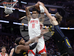 Rockets Warriors Basketball