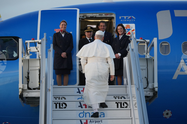 Italy Mideast Pope Trip