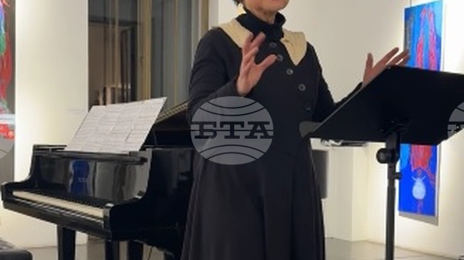 Изложба на Минна Антова бе открита в Българския културен институт „Дом Витгенщайн“ във Виена