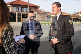 Средец - обновена сграда на пожарната служба - откриване